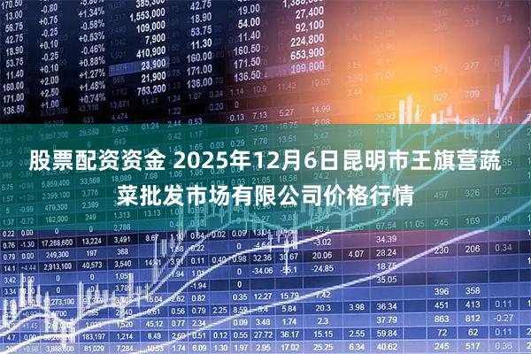 股票配资资金 2025年12月6日昆明市王旗营蔬菜批发市场有限公司价格行情