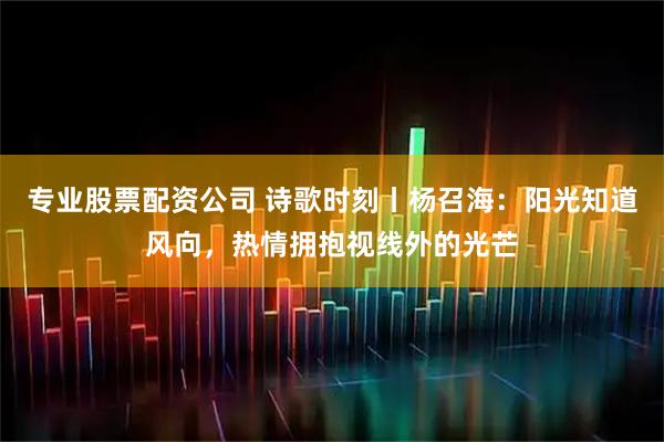 专业股票配资公司 诗歌时刻丨杨召海：阳光知道风向，热情拥抱视线外的光芒